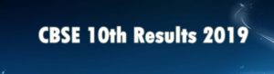 cbse 10th results 2019